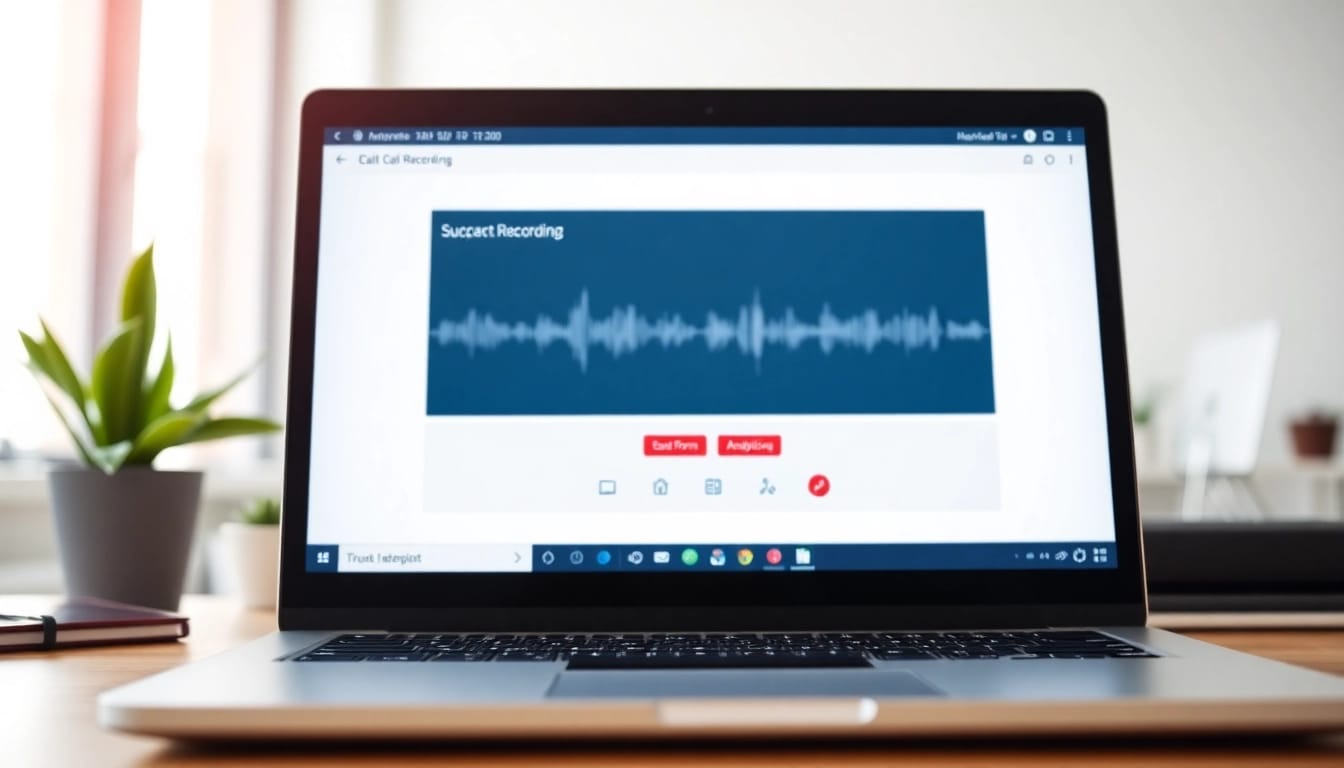 Enhance productivity with effective call recording solutions in a modern office.