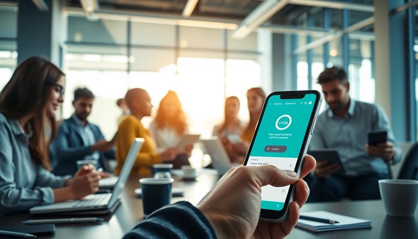 在现代办公环境中,专业人士对快连官网 VPN 连接成功感到满意。
