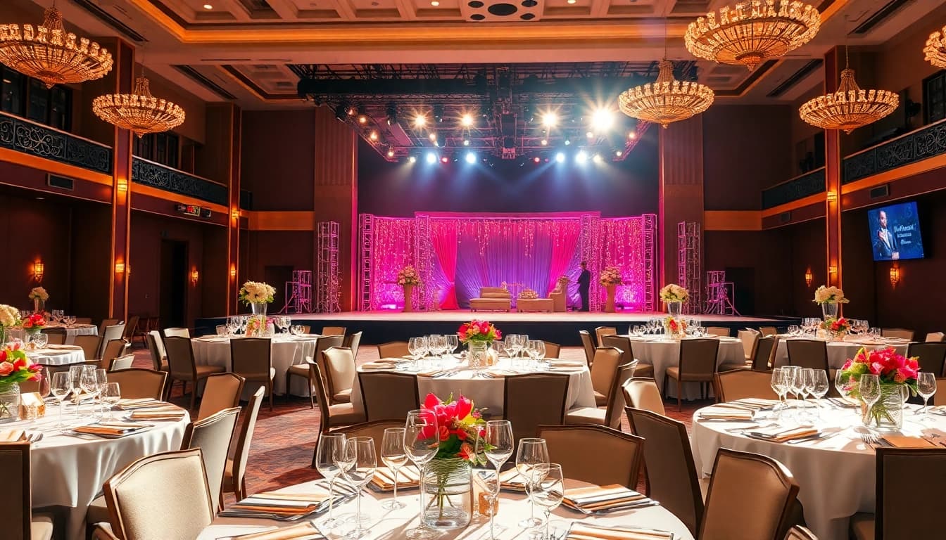 Enhance your events with Casablanca Hire’s elegant setups and sophisticated decor.