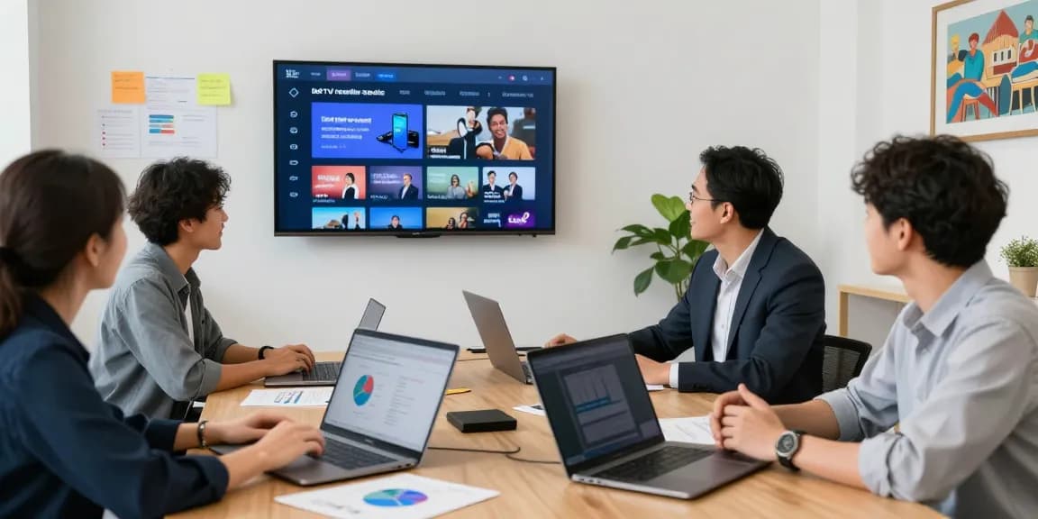 The Best IPTV Reseller Panel strategies in a trusted local business setting, showcasing expert professionals.