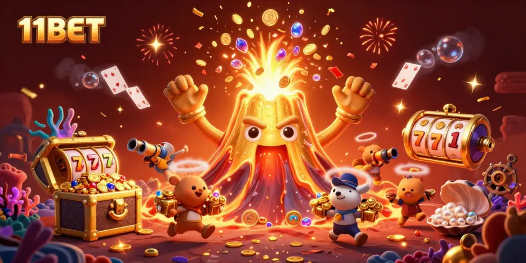 Play and win at 11BET with exciting jackpots and colorful treasures!