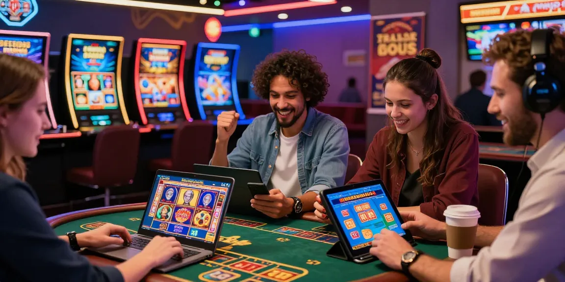 UK players at https://chps.org.uk/ celebrating wins in a lively online credit card casino environment with digital displays and game promotions.