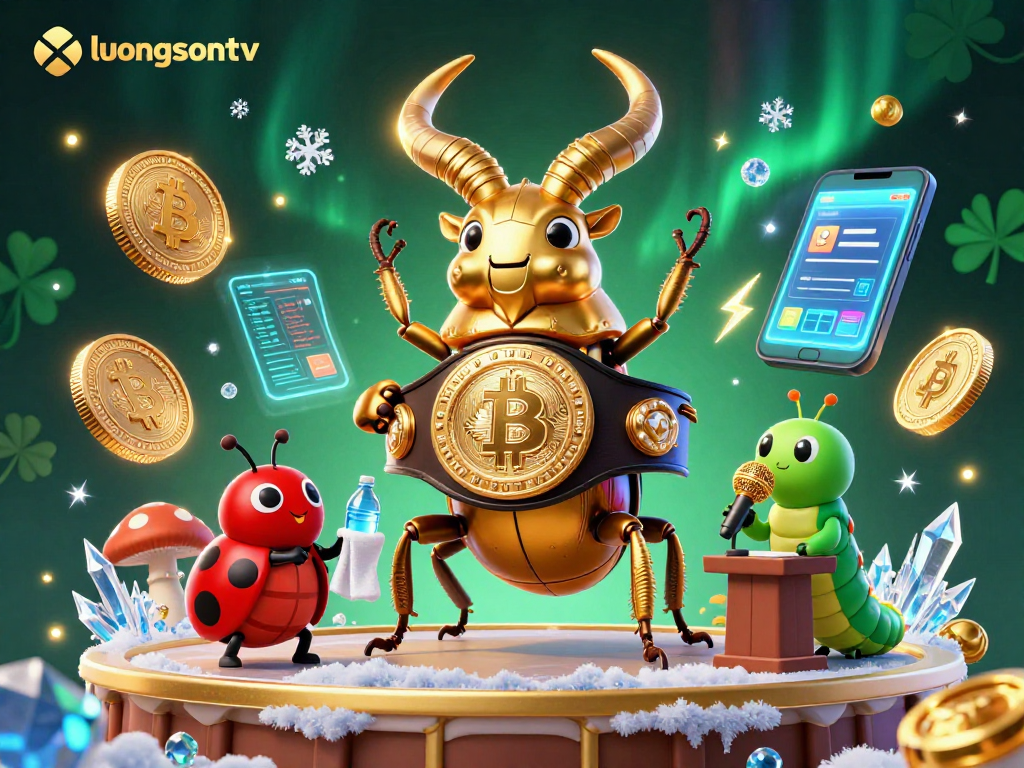 Engage with live sports betting action on luongsontv with vibrant neon coins and dynamic gaming elements.