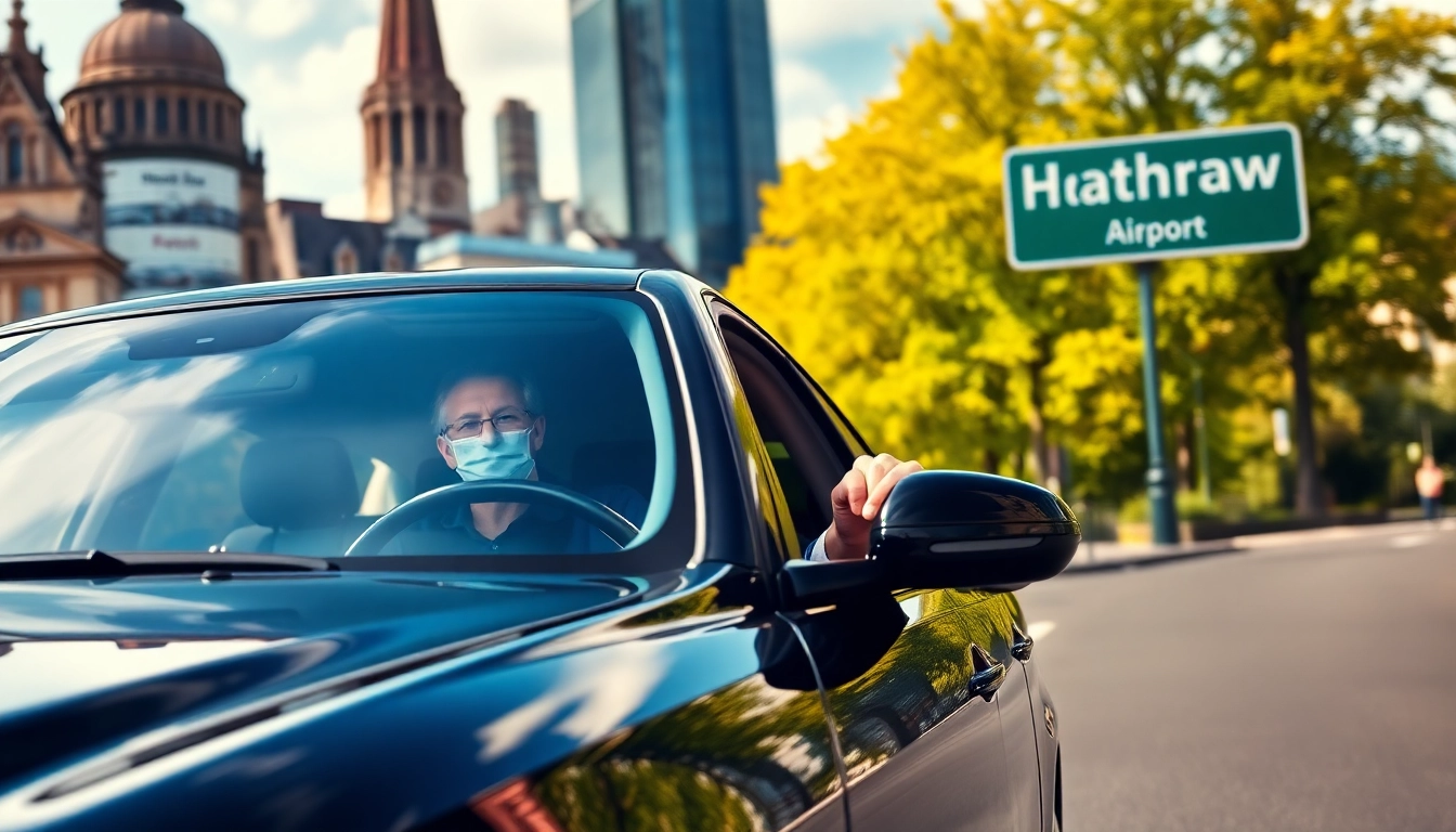 Book a Nottingham to Heathrow Taxi for a comfortable ride in a luxurious vehicle.