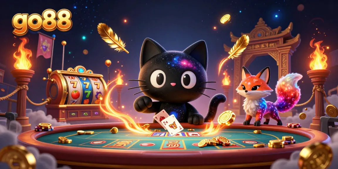 Experience thrilling slots action with go88's galactic gaming charm and vibrant atmosphere.