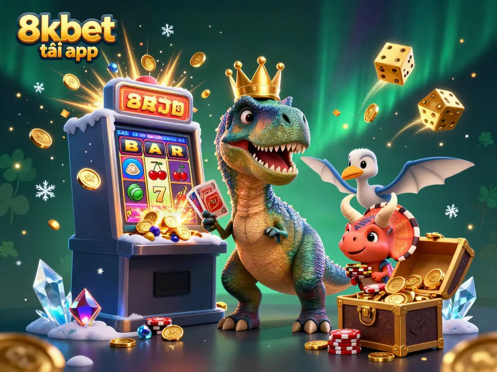 Engage with fun as 8xbet tải app comes to life in this animated casino adventure scene.