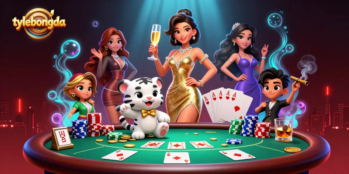 Bet on thrilling poker games at tylebongda with glamorous illustrations and action-packed scenes.