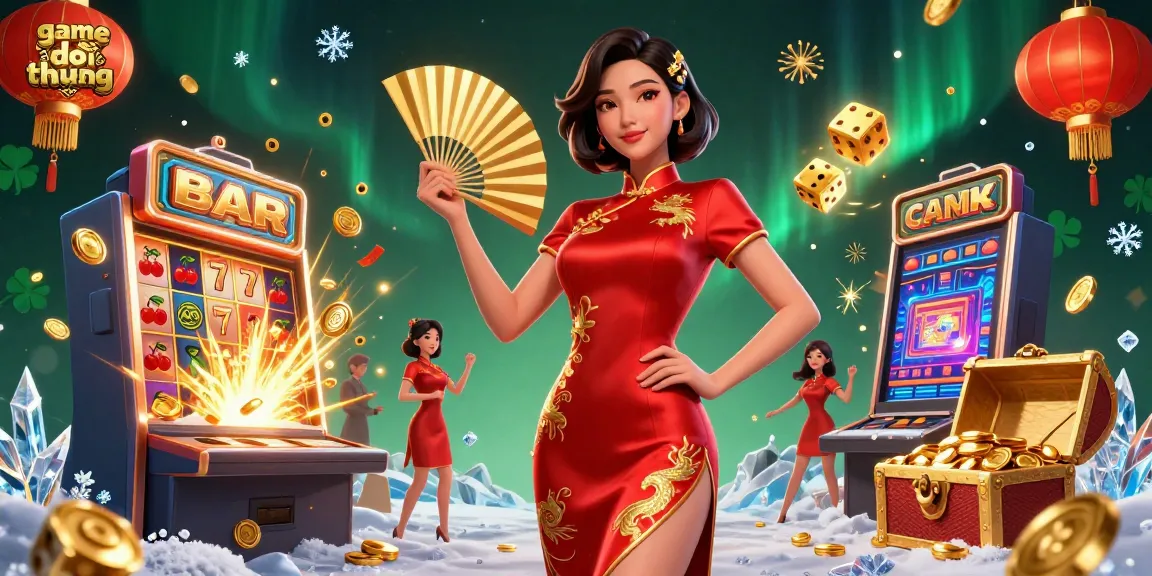 Win big with game doi thuong, featuring vibrant casino elements and dynamic characters.