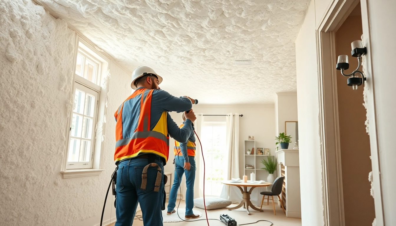 Efficient spray foam removal near me, showcasing professionals at work in a residential area.