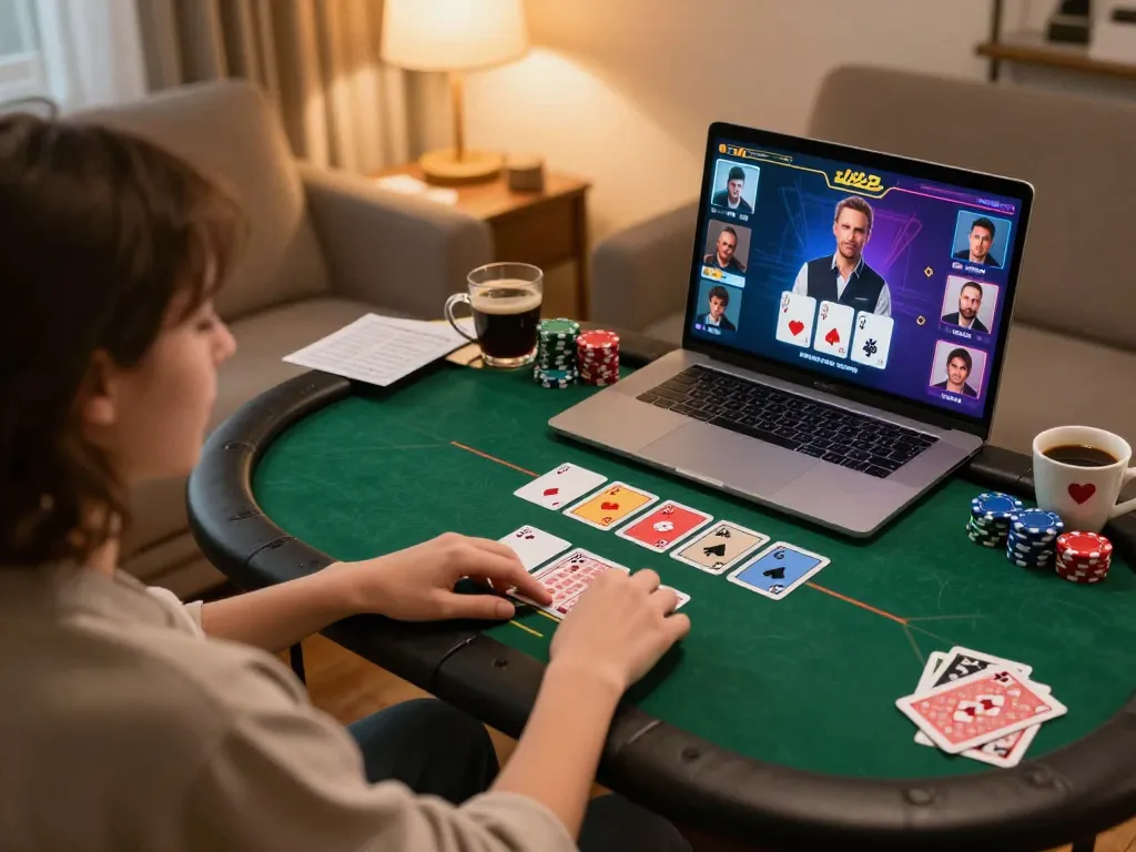 Engaging online poker game scene showcasing 789bet player strategies and social interactions for immersive experience.