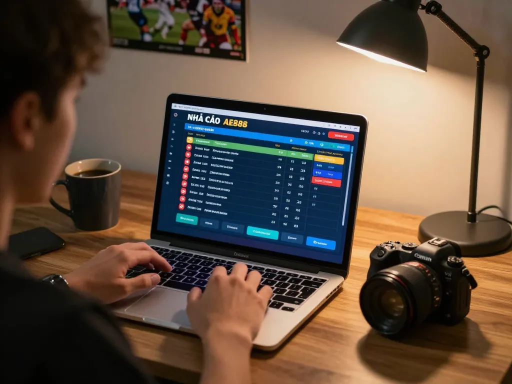 Engaging live betting experience at NHÀ CÁI AE888 with real-time odds displayed