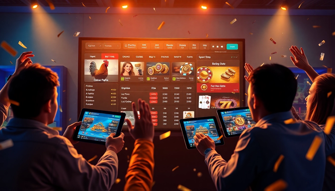 Experience the thrill of dagawin.live with dynamic online betting visuals and casino excitement.