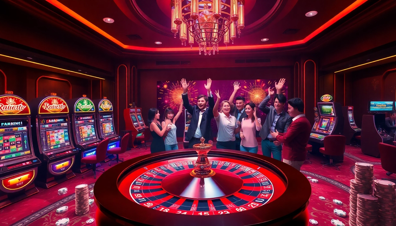 Experience the excitement of 58win with vibrant casino games and interactive digital interfaces.