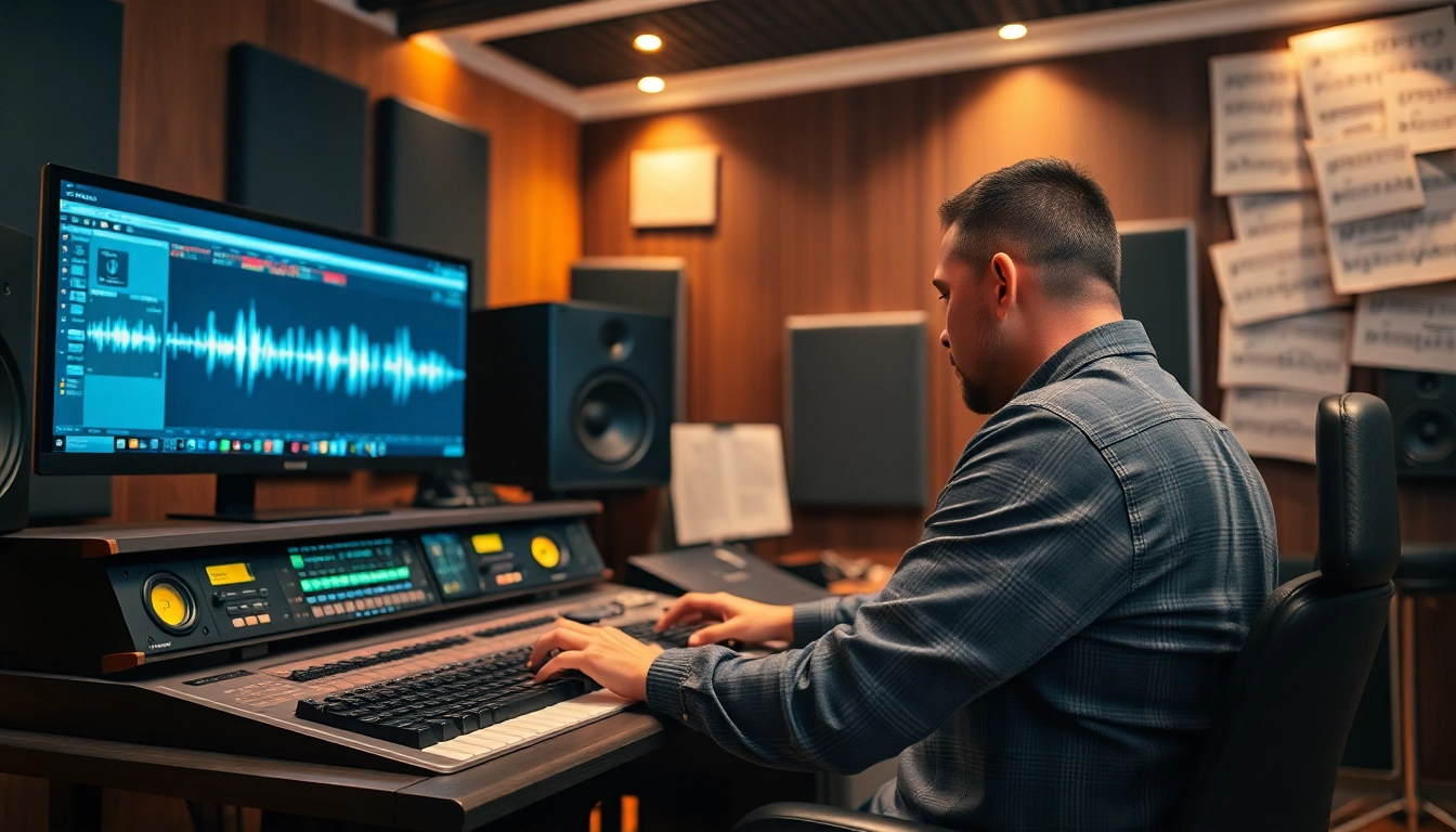 Enhance your projects with online mastering services, featuring a sound engineer intensively focused on digital audio.
