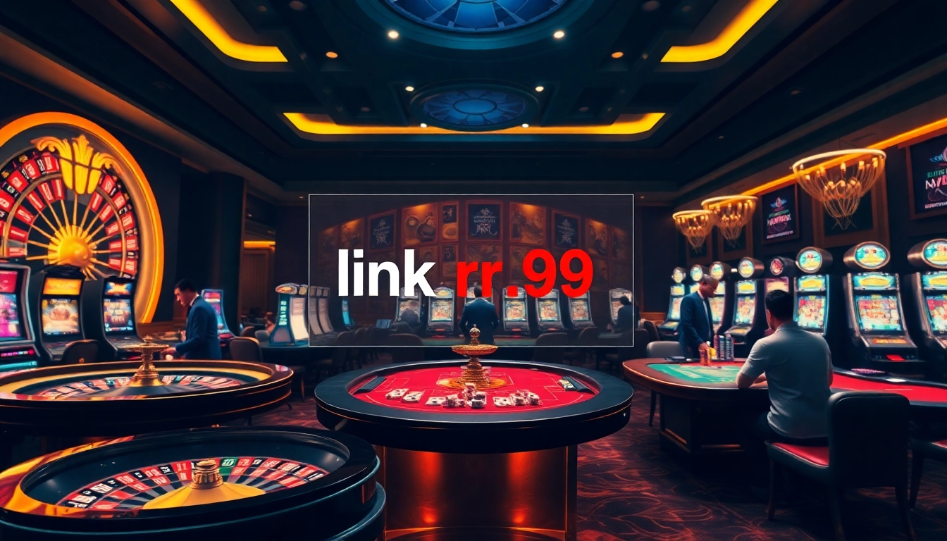 Experience thrilling online gaming at link rr99 with vibrant tables, exciting slot machines, and vibrant cards.
