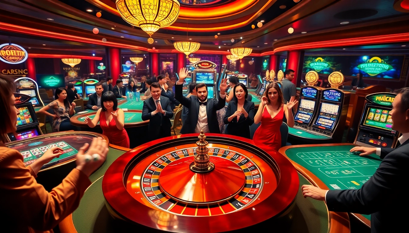 Experience thrilling wins at https://kk55.nl/ with vibrant casino tables and eager players.