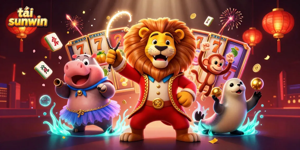 Experience ultimate fun as you tải sunwin and enter a vibrant 3D casino realm filled with lucky symbols and festive decorations.
